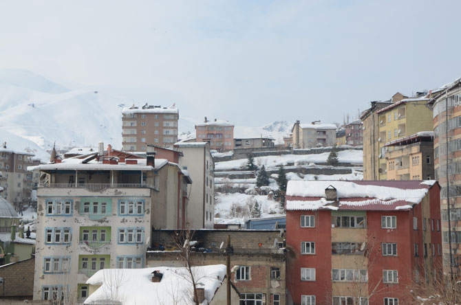 Hakkari’de kış çetin geçiyor 9