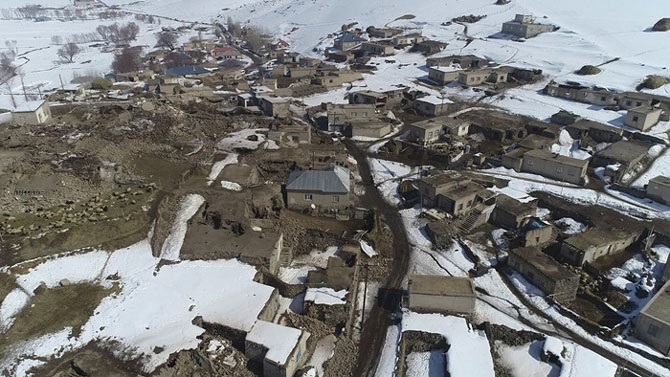 Başkale'deki yıkımdan fotoğraflar! 19