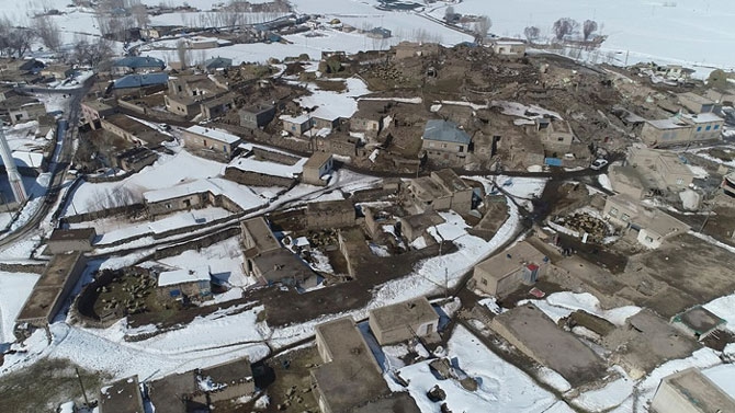 Başkale'deki yıkımdan fotoğraflar! 20