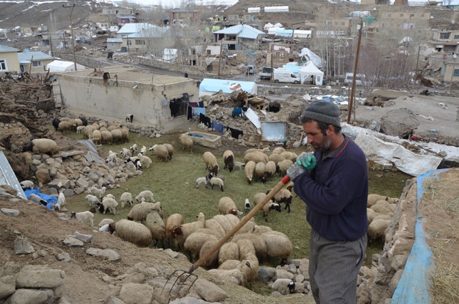 Depremzedeler yardım eli bekliyor 8