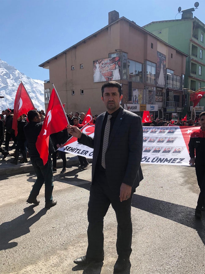 Hakkari'de 'Bahar Kalkanı Harekatına' destek yürüyüşü 17