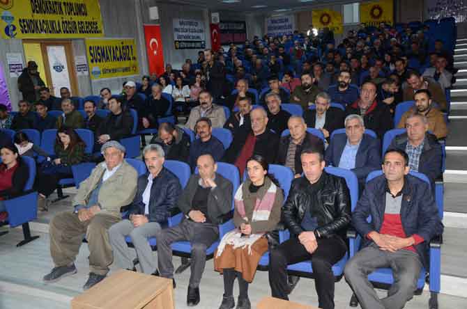 Eğitim-Sen Hakkari'de kongreye gitti! 2