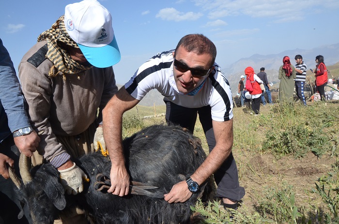 “Damla Projesi” Öğrencileri Hakkari'de 70