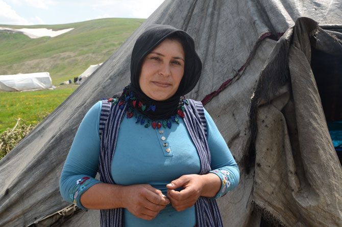 Siirtli koçerlerin Hakkari'deki zorlu yayla yaşamı 16