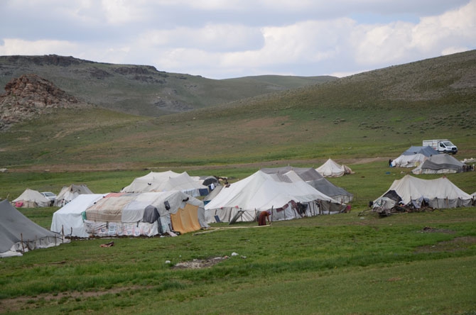 Siirtli koçerlerin Hakkari'deki zorlu yayla yaşamı 19