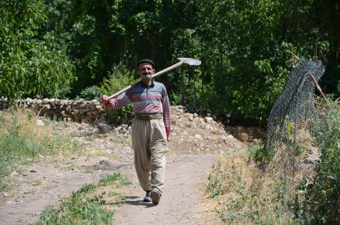 25 yıl sonra döndükleri köylerinde toprağa hayat veriyorlar 20