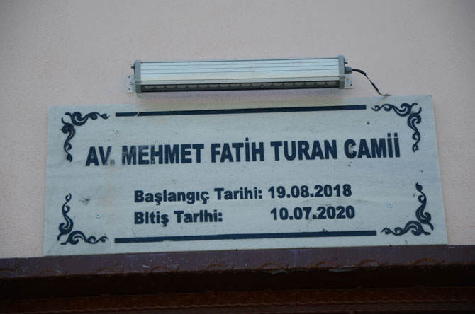 Avukat Mehmet Fatih Turan Camisi ibadete açıldı 6