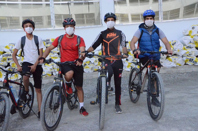 Hakkari Zap Vadisine bisiklet turu düzenlendi 2