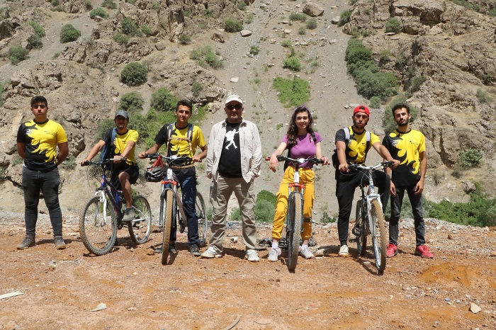 Hakkari Zap Vadisine bisiklet turu düzenlendi 23