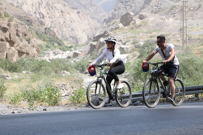 Hakkari Zap Vadisine bisiklet turu düzenlendi 26