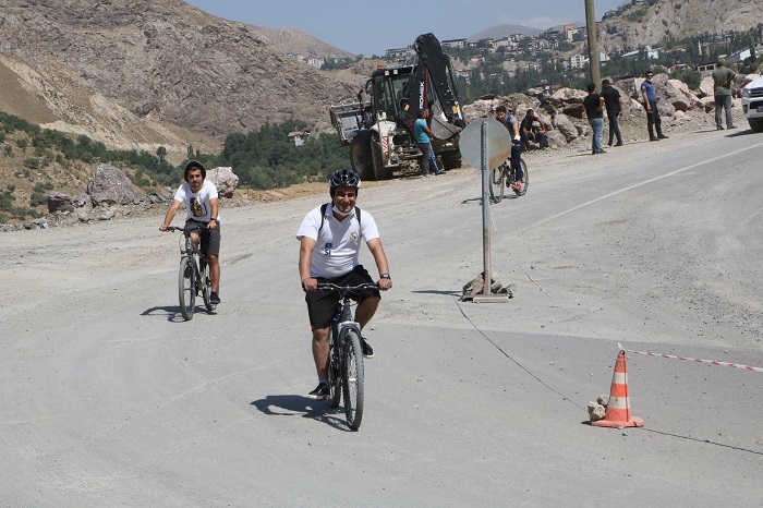 Hakkari Zap Vadisine bisiklet turu düzenlendi 29