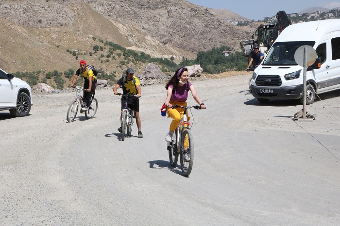 Hakkari Zap Vadisine bisiklet turu düzenlendi 31