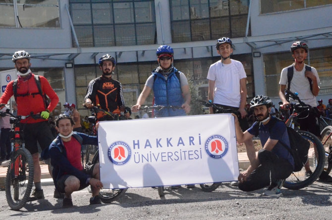 Hakkari Zap Vadisine bisiklet turu düzenlendi 6