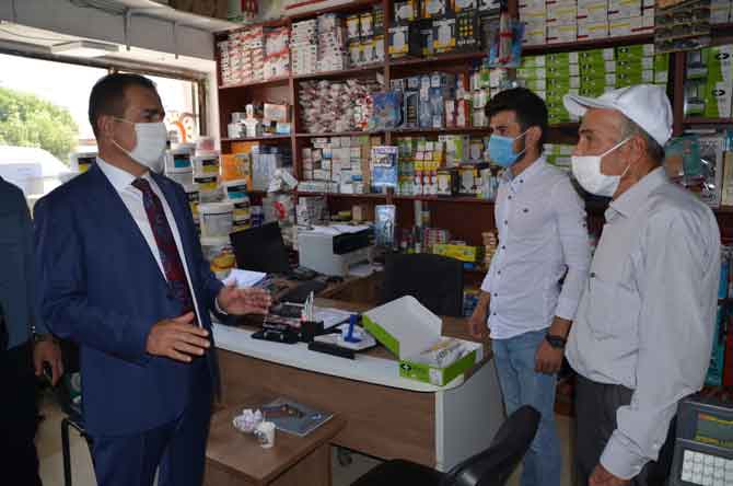 Hakkari'de üçüncü büyük covid-19 denetimi 12