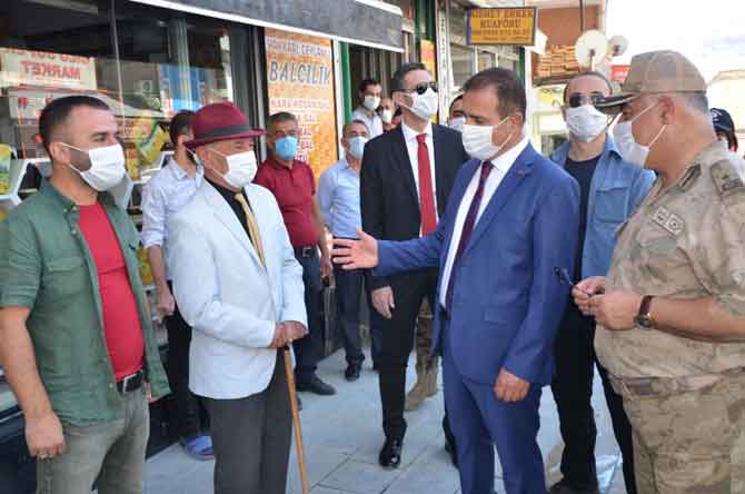 Hakkari'de üçüncü büyük covid-19 denetimi 14
