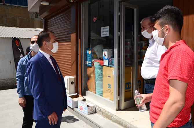 Hakkari'de üçüncü büyük covid-19 denetimi 19