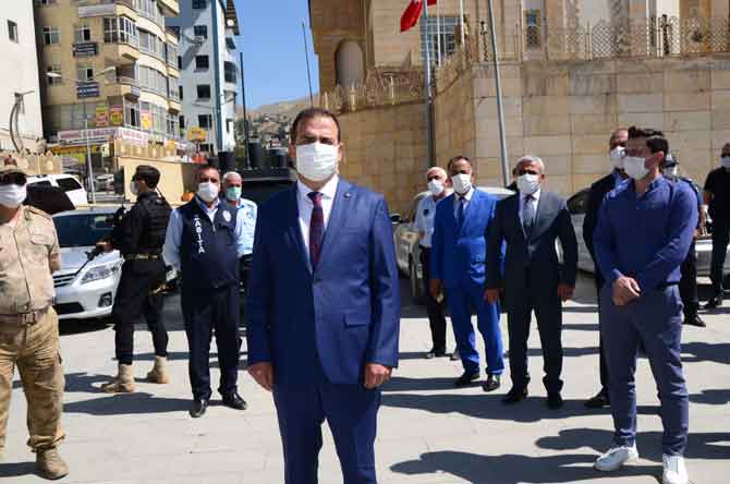 Hakkari'de üçüncü büyük covid-19 denetimi 2