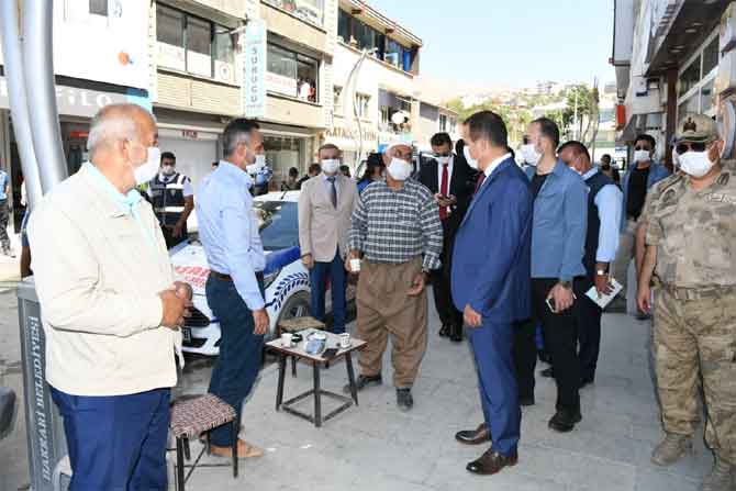 Hakkari'de üçüncü büyük covid-19 denetimi 27