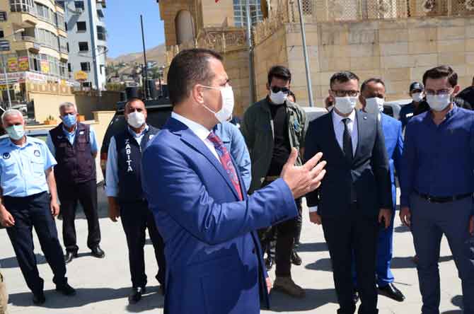 Hakkari'de üçüncü büyük covid-19 denetimi 3