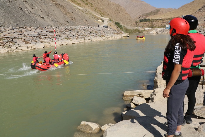 Zap Suyunda Rafting şampiyonasına hazırlanıyorlar 6