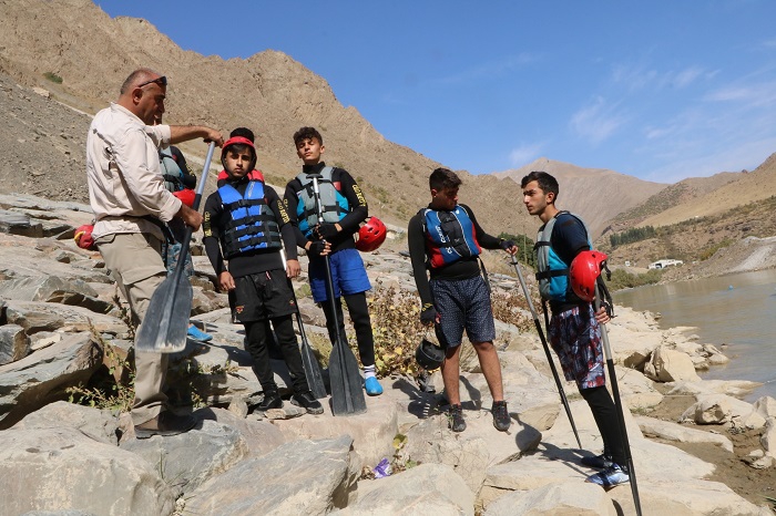 Zap Suyunda Rafting şampiyonasına hazırlanıyorlar 7
