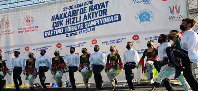 Hakkari'de Rafting şampiyonası başladı 1