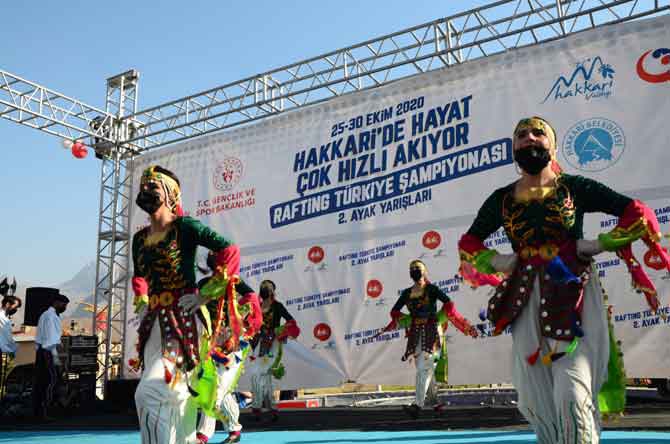 Hakkari'de Rafting şampiyonası başladı 23