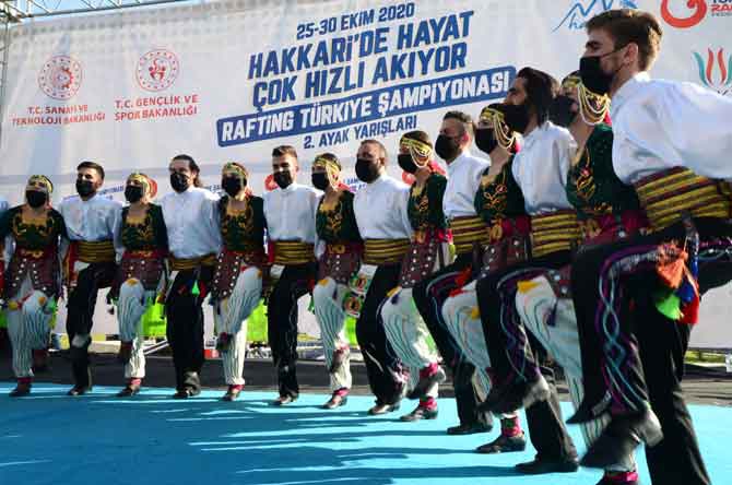 Hakkari'de Rafting şampiyonası başladı 4