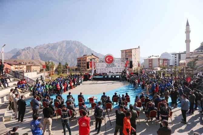 Hakkari'de Rafting şampiyonası başladı 44