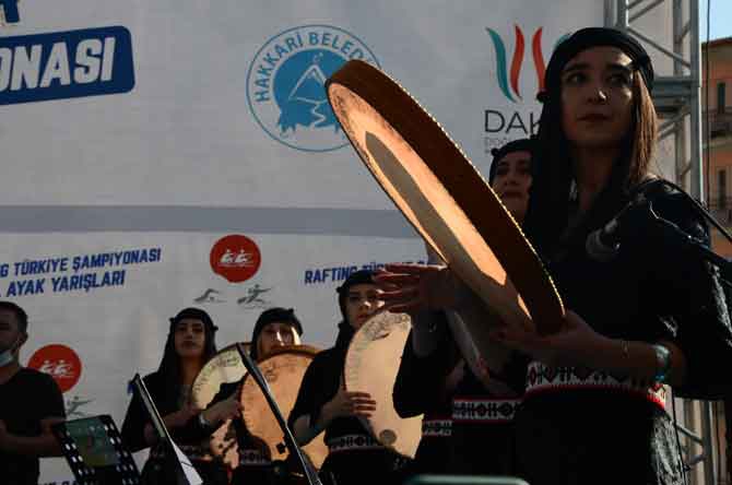 Hakkari'de Rafting şampiyonası başladı 6