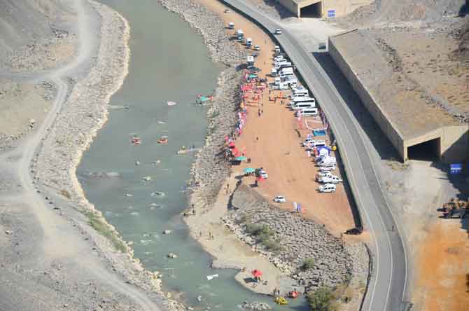 Hakkari'de rafting heyecanı devam ediyor 6