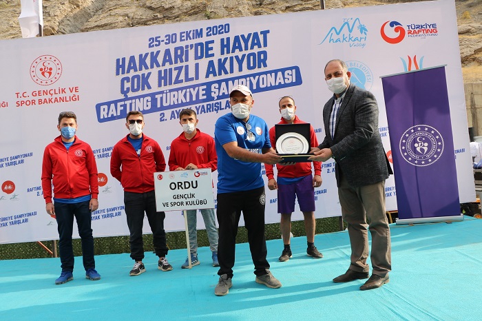 Türkiye Rafting Şampiyonasında sporcular ödüllerini aldı 36