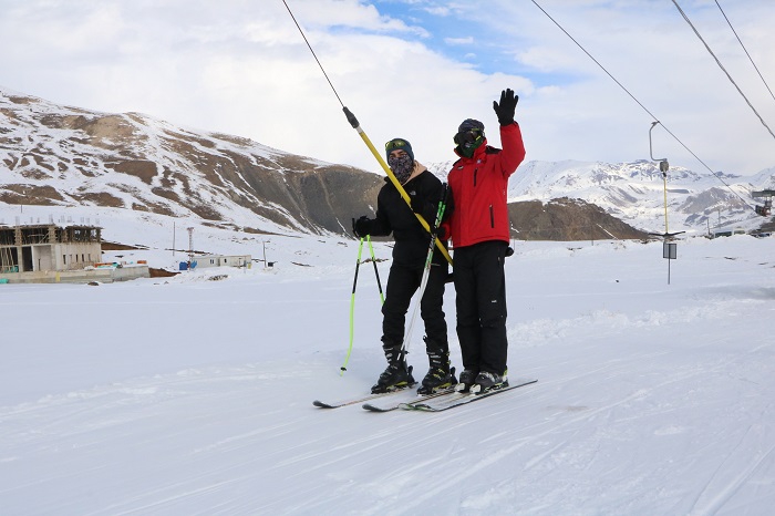 Hakkari'de kayak sezonu açıldı 13
