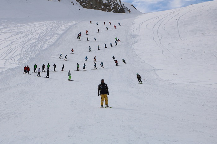 Hakkari'de kayak sezonu açıldı 5