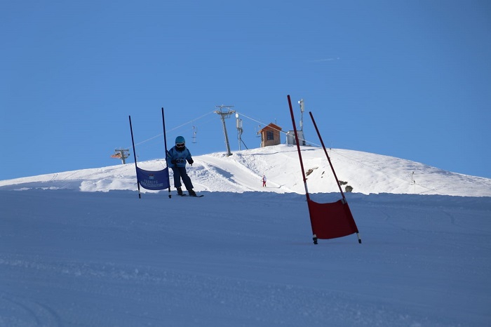 Hakkari'de kayak yarışması düzenlendi 1