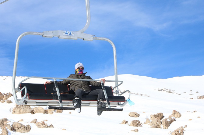Hakkari kayak merkezine yoğun ilgi 21