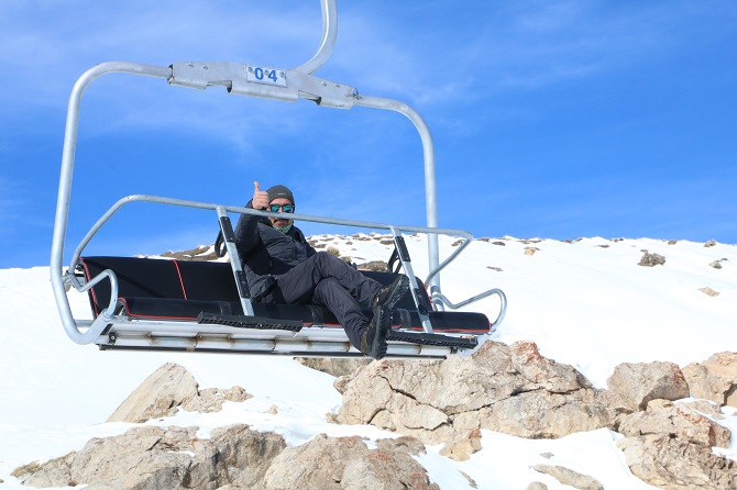 Hakkari kayak merkezine yoğun ilgi 22