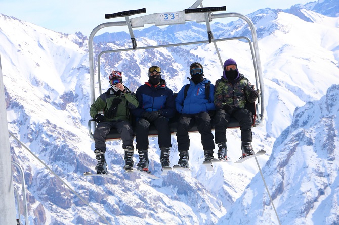 Hakkari kayak merkezine yoğun ilgi 9