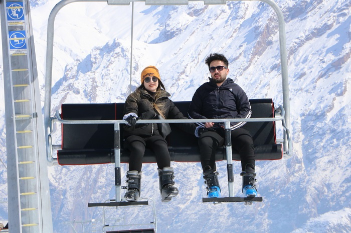 Hakkarililer hafta sonu kayak merkezine akın etti 28