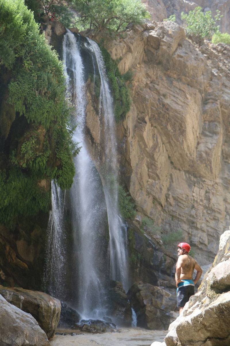 Kaval Şelalesinde Canyoning yaptılar 10