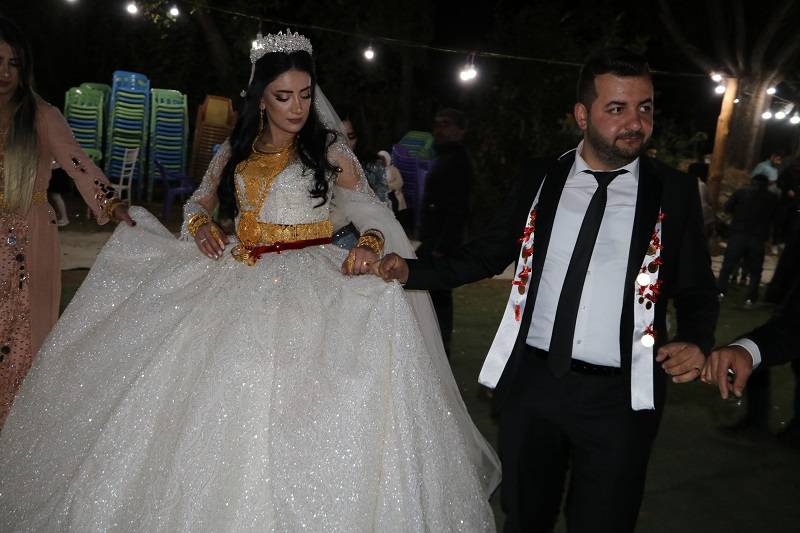 Çiftçi ailesinde görkemli düğüné 176