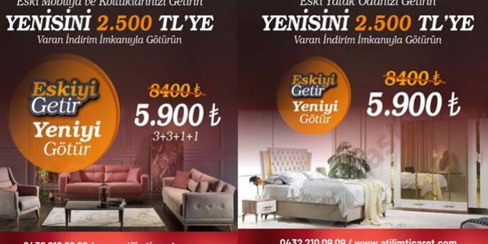 Atılım ticarette dev kampanya! Eskiyi getir, yeniyi al!