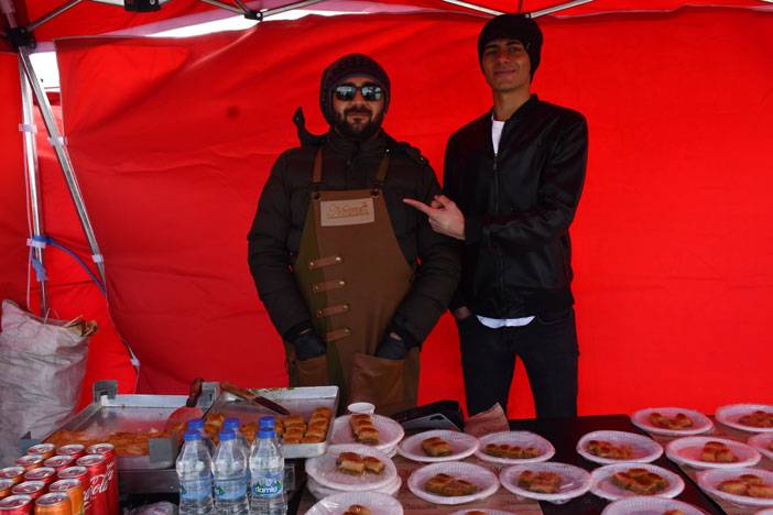 Hakkari'deki '4'üncü Kar Festivali'nde Anadolu Ateşi gösterisi 26