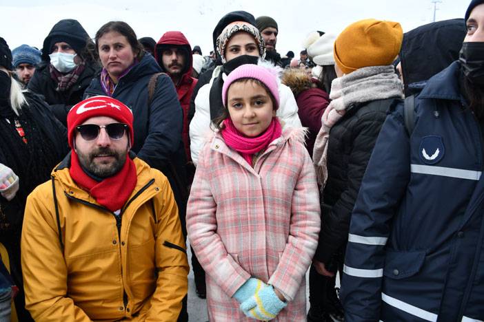 Hakkari'deki '4'üncü Kar Festivali'nde Anadolu Ateşi gösterisi 32