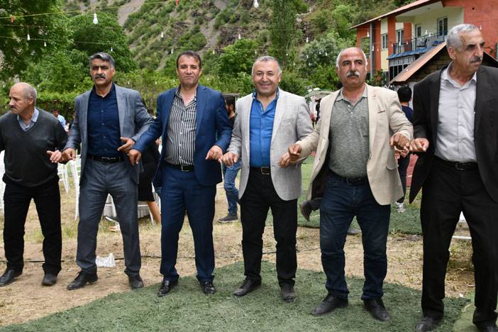 Hakkari'yi buluşturan düğün! 83