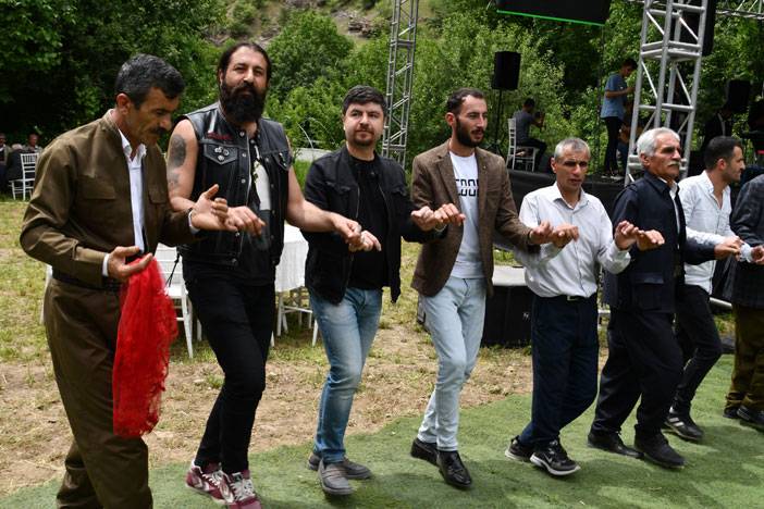 Hakkari'yi buluşturan düğün! 86