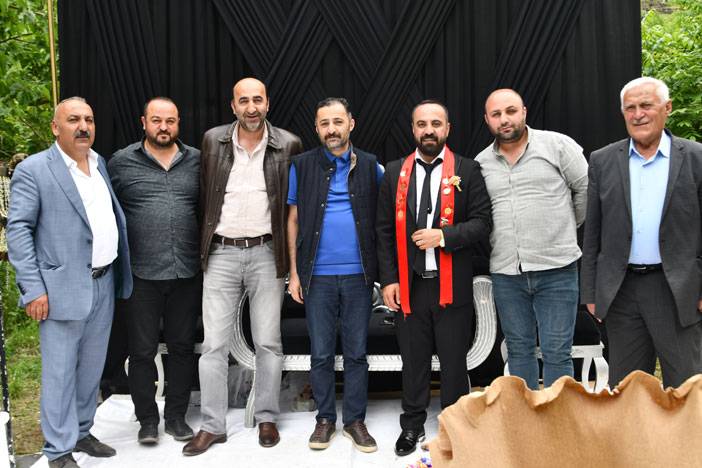 Hakkari'yi buluşturan düğün! 87