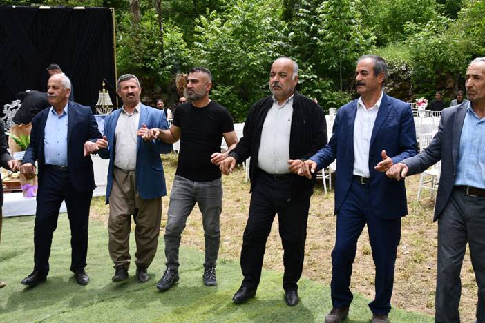 Hakkari'yi buluşturan düğün! 89