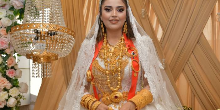 Hakkari’de gelin altınları taşıyamadı!