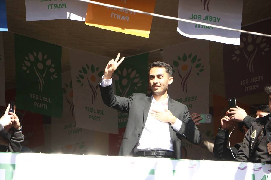 Yeşil Sol Parti'nin Hakkari seçim bürosu açıldı 10